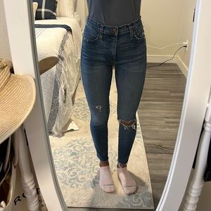 Madewell 10” High Rise Skinny Jeans